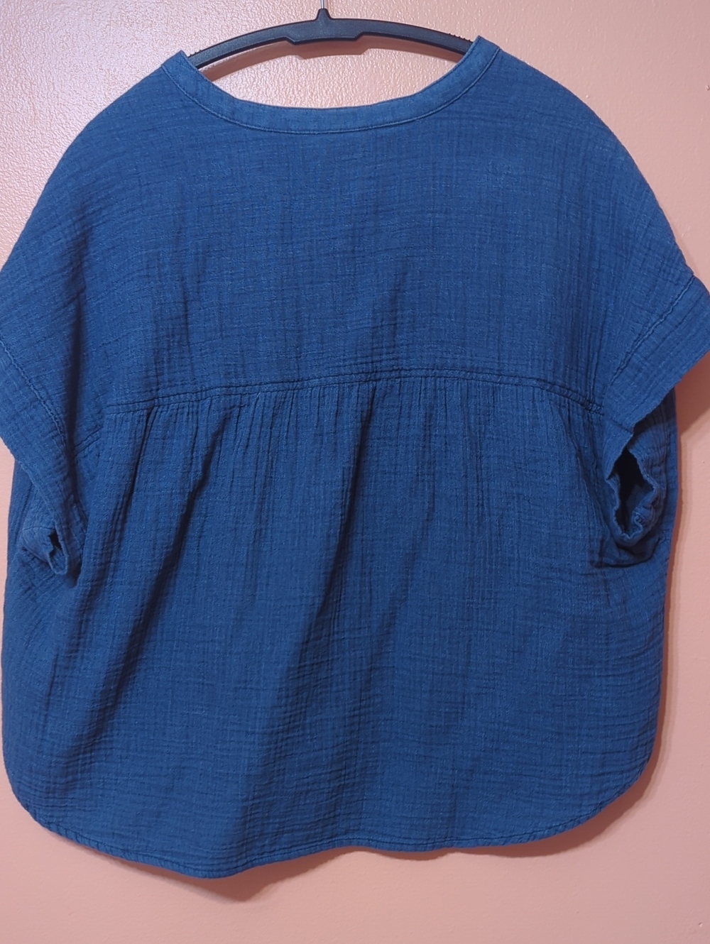Gap Cotton Gauze Denim Shirt M - Picture 4 of 8